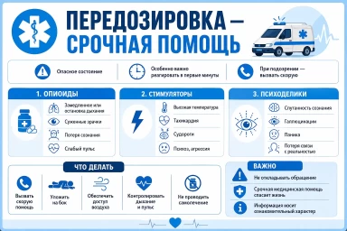 Помощь при передозировке в Кавалерово