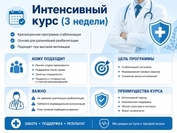 Реабилитация за 21 день в Кавалерово
